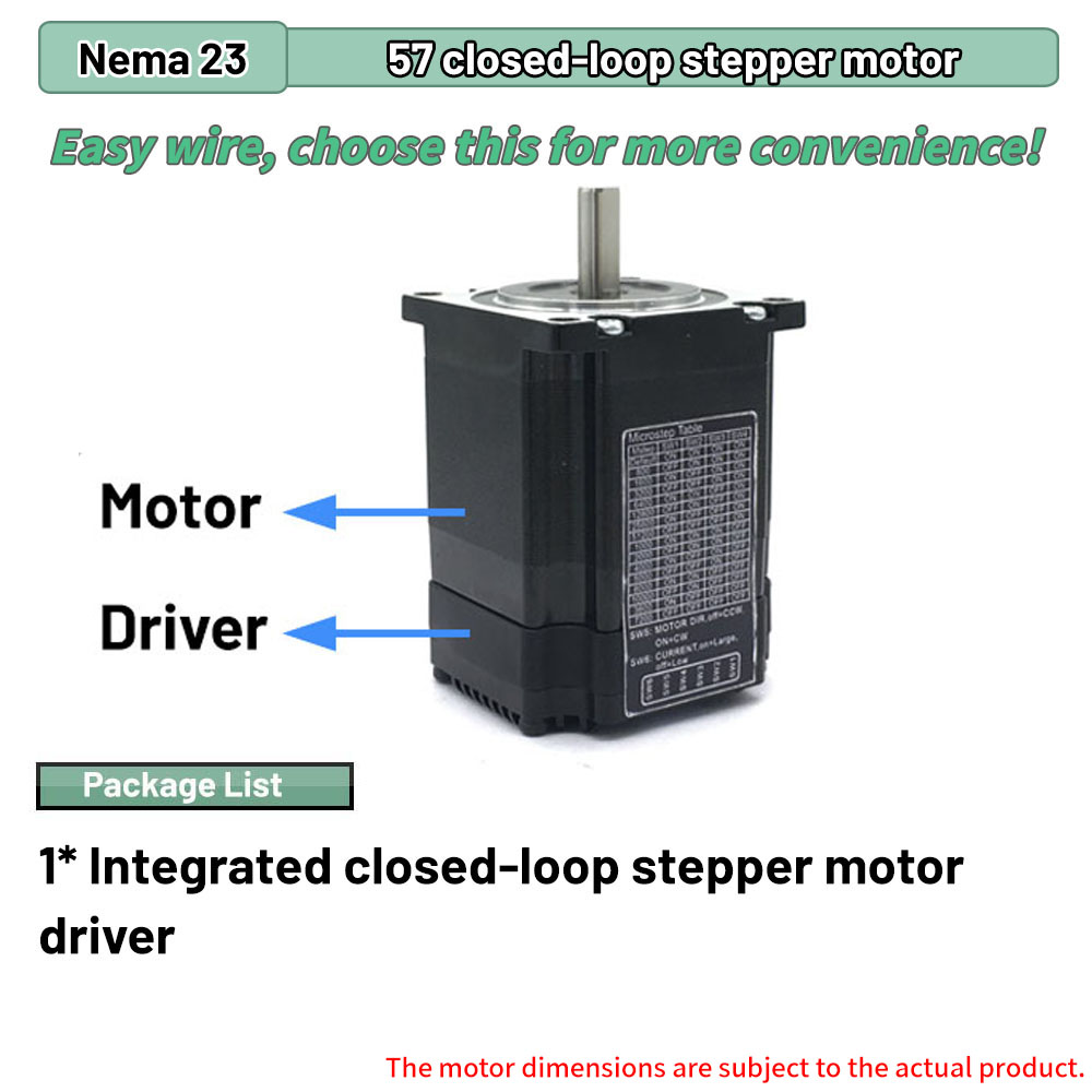 Kit de Motor de Passo Nema23 5 - Nema 23 Closed Loop Stepper Motor Driver Kit avaliação e preço
